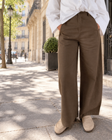 Jean Ballon marron clair